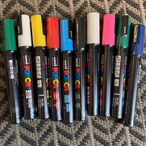 10 new Posca paint markers great fo…